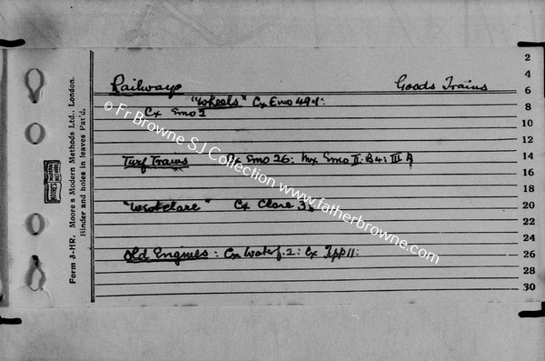 FR BROWNES INDEX